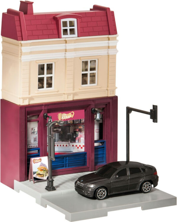 Herpa City Kebabzaak + BMW X6