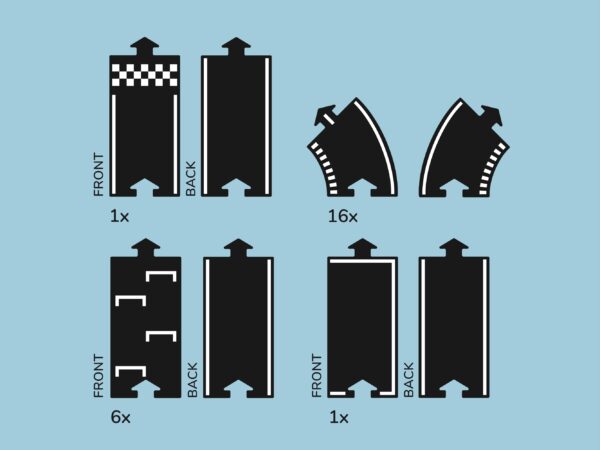 Grand Prix racebaan (24-delig)