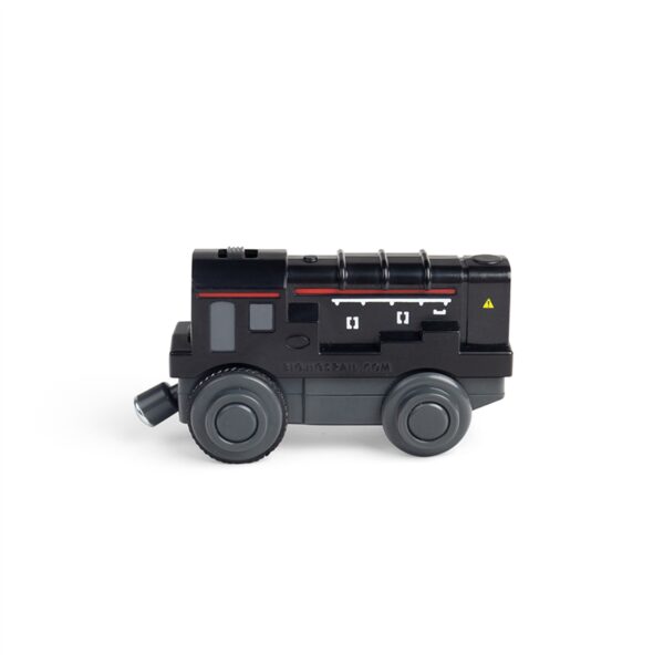 Diesellocomotief zwart (op batterij)