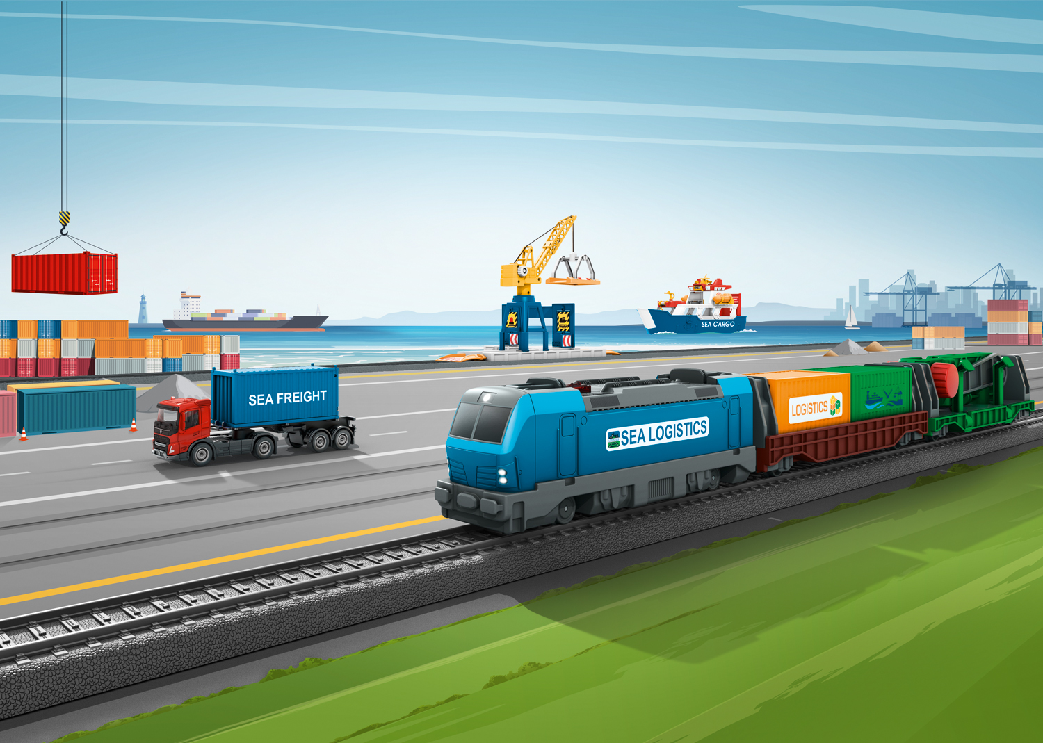 Startset “Containerlogistiek” - Afbeelding 3