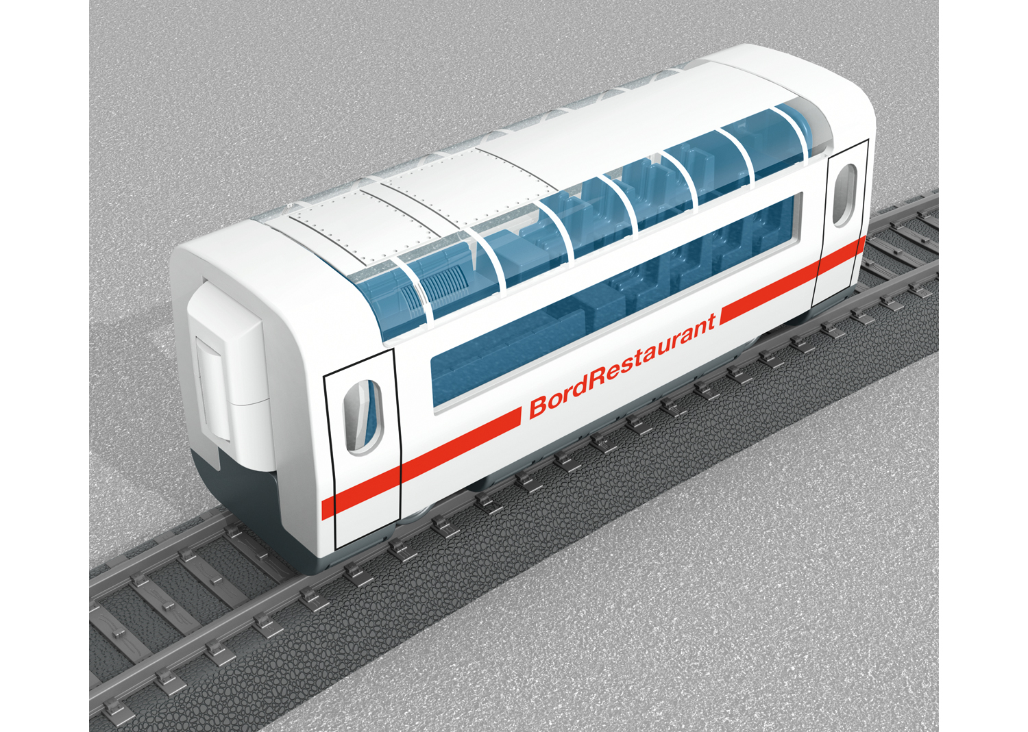 Personenwagen "Boordrestaurant" met panoramadak - Afbeelding 3