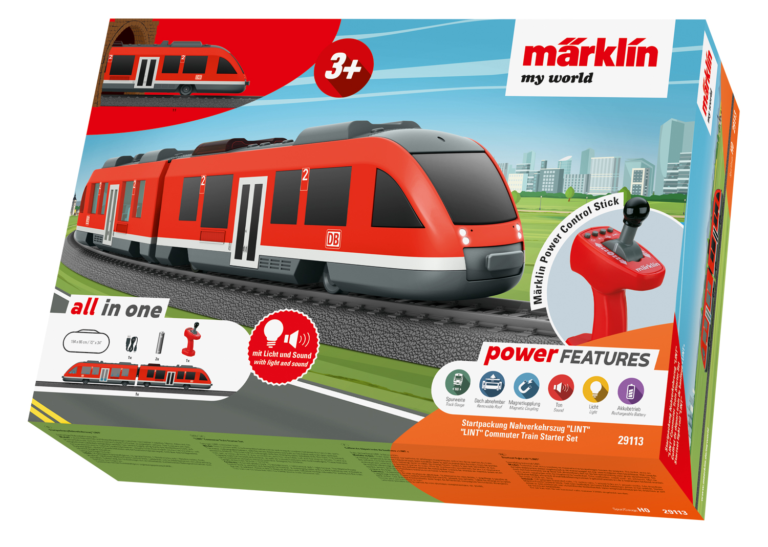 Startset light rail “Lint”